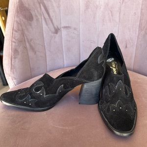 Free People cowboy booties